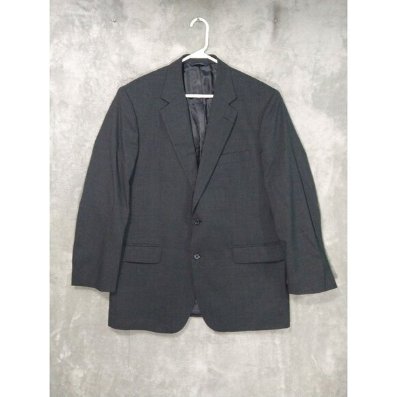 Brooks Brothers Blazer Mens 42R Charcoal Gray Wool Sport Coat Blazer Brooksease - Picture 1 of 13